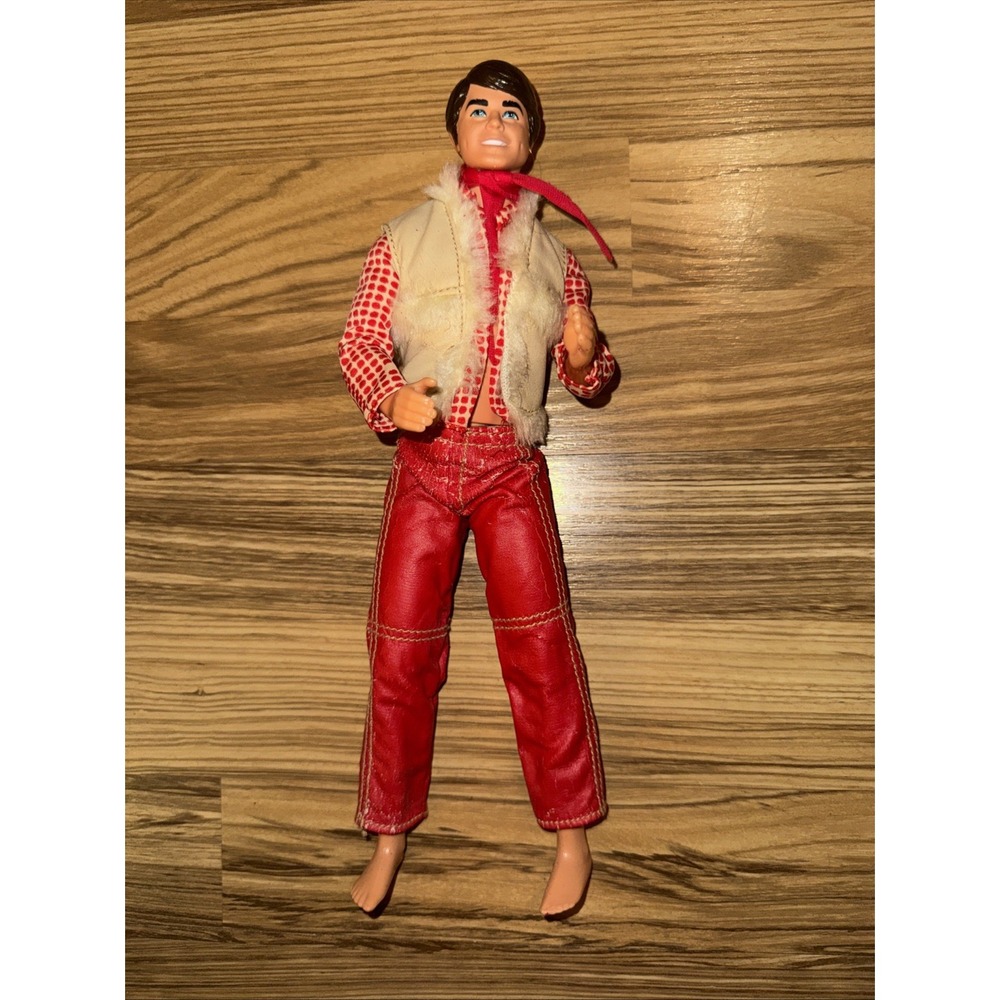 Horse Lovin' Ken Doll Classic Western Barbie 1982 Vintage